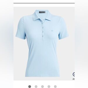 G/Fore women’s medium golf shirt - ribbed texture - first 2 pictures are SAMPLE